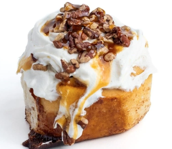 Nutty Caramel Roll